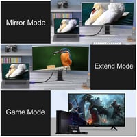 Cablu HDMI 2.1 Rommisie 1 m 8K 60 Hz 4K 120 Hz eARC HDR10 HDCP 2.2 2.3 48 Gbps PC TV HDTV Blu-ray 7