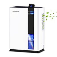 Elektrický odvlhčovač vzduchu ROMMQB 3000 ml – Kompaktný pohlcovač vlhkosti do pivnice, kúpeľne, spálne a bytu s automatickým vypínaním 1