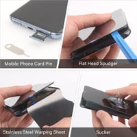 RongZy 10 az 1-ben Javítókészlet Okostelefon Szereléshez iPhone Samsung LG 5