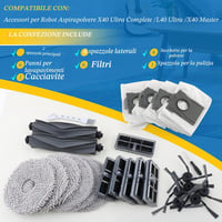 RongZy 26 db tartozékkészlet Dreame X40 Ultra Complete / L40 Ultra / X40 Master porszívóhoz 7