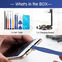RongZy iPhone 11 Pro Max töltőport csere USB dokkoló csatlakozó flex kábel 6