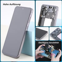 RongZy LCD kijelző Samsung Galaxy A56 5G kerettel, érintőpanellel és szerszámkészlettel - fekete 6