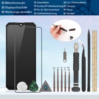 Náhradný LCD displej s dotykovou plochou pre Oukitel WP23 / WP23 Pro - čierny 7