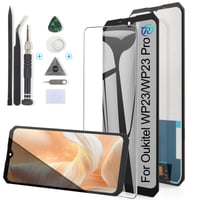 Náhradný LCD displej s dotykovou plochou pre Oukitel WP23 / WP23 Pro - čierny 1