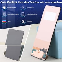 RongZy Xiaomi Redmi Note 14 4G/5G LCD kijelző csere érintőpanellel és szerszámkészlettel - fekete 4