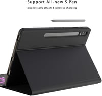 ROOFEI Lenovo Tab P12 12.7" tok billentyűzettel, RGB világítás, trackpad és tolltartó 8