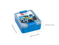 Room Copenhagen LEGO Iconic desiatový box dvojdielny s vrchnákom - umývať ručne, nosič jedla pre deti bez melamínu 2