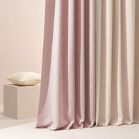 Zatemňovací záves room99 Laurel s riasiacou páskou, 140x260 cm, púdrová ružová, na koľajnicový systém, do obývačky a spálne, 1 ks 6