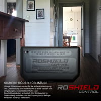 Roshield Egércsapda 10 db - Méregcsali Tartó Kemény Műanyag Doboz 2