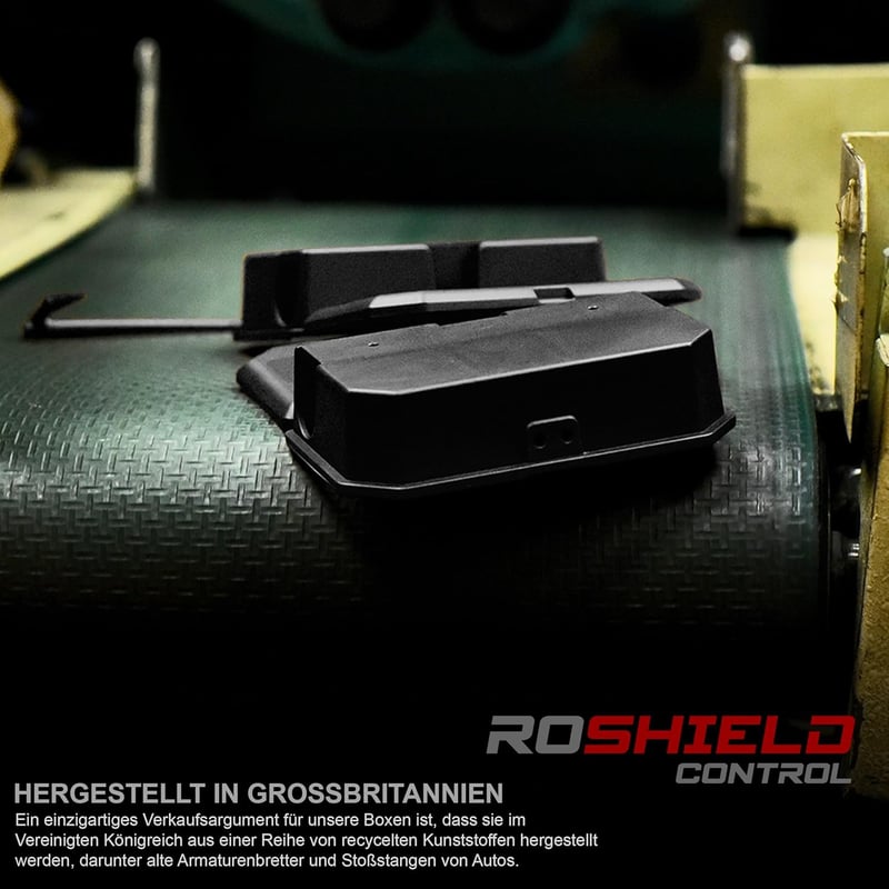 Roshield Egércsapda 10 db - Méregcsali Tartó Kemény Műanyag Doboz