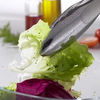 Kuchynské kliešte RÖSLE Gourmet 23 cm, nehrdzavejúca oceľ 18/10, uzamykateľné kliešte na grilovanie a servírovanie, vhodné do umývačky riadu, strieborné 2