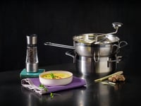 Sită RÖSLE Passetout din oțel inoxidabil 18/10 cu mâner de susținere, argintie – sită de bucătărie premium 5