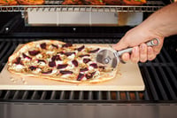 RÖSLE kamen za pizzu pravokutni, kordierit, 42 x 30 cm – za pizzu, pogače (flammkuchen) i kruh, za roštilj i pećnicu 2