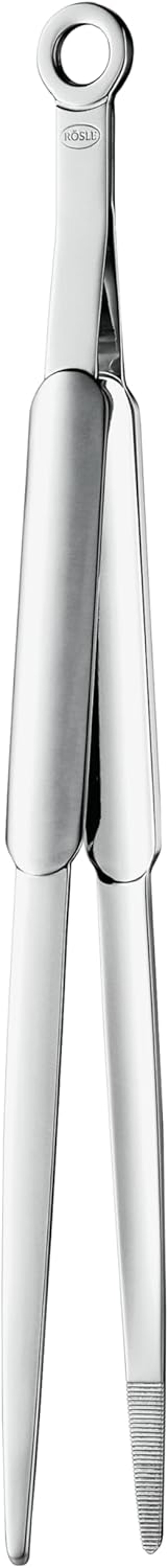 RÖSLE Premium Csipesz Rozsdamentes Acél Élelmiszer Fogáshoz Főzéshez Sütéshez - Kitchen Tongs
