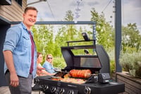 RÖSLE Prémiový otočný ražeň pre BBQ stanice – kompatibilný s grilmi Videro G2/G3 a Magnum G3 5