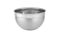 Bol pentru amestecare adânc RÖSLE din oțel inoxidabil, 28 cm, 8,5 litri, oțel 18/10, lavabil în mașina de spălat vase, pentru prepararea și depozitarea alimentelor, culoare argintie 1
