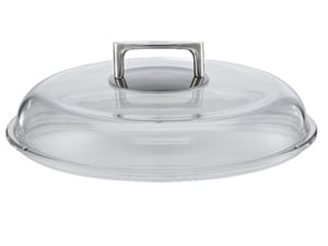 Capac din sticlă borosilicată Rösle Silence 32 cm - Capac pentru tigaie lavabil în mașina de spălat vase