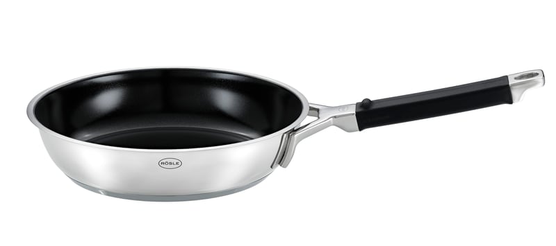 Tava RÖSLE Silence Pro ProCeraPlus, 28 cm, nehrđajući čelik 18/10, keramički premaz protiv prianjanja