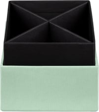 Rössler S.O.H.O. Ceruza- és tolltar 86x86x100mm menta zöld - Mint 2
