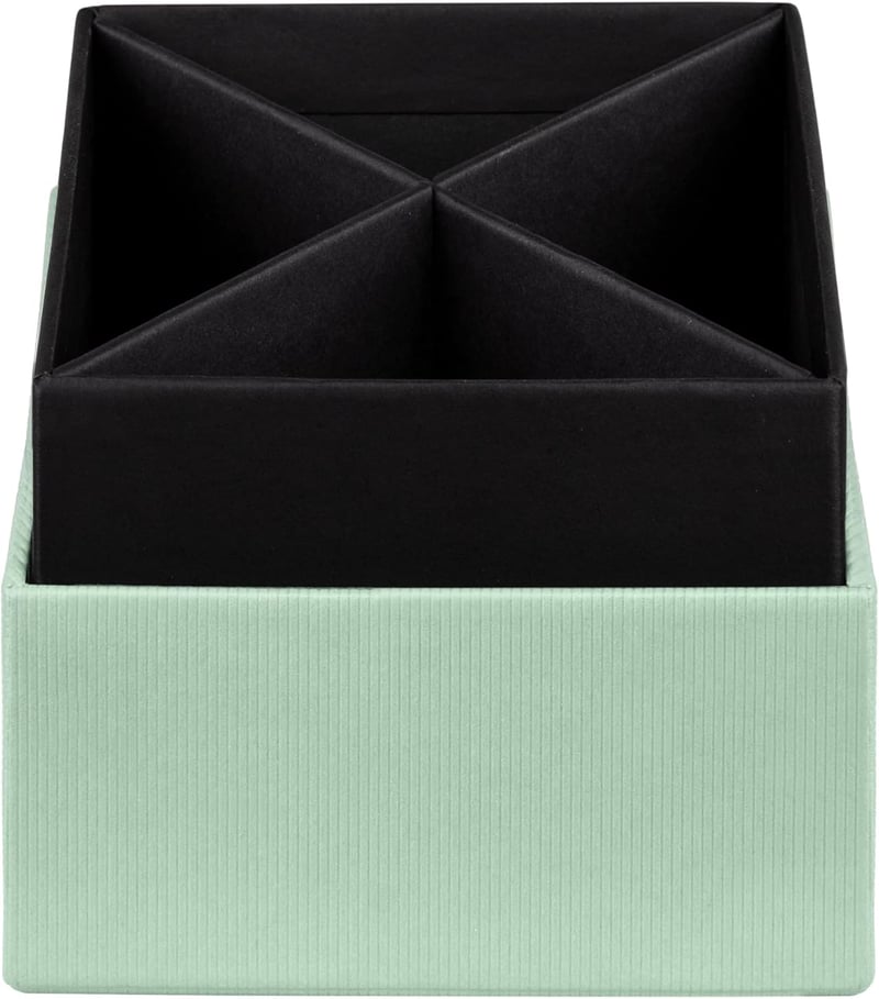 Rössler S.O.H.O. Ceruza- és tolltar 86x86x100mm menta zöld - Mint