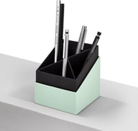 Rössler S.O.H.O. Ceruza- és tolltar 86x86x100mm menta zöld - Mint 5
