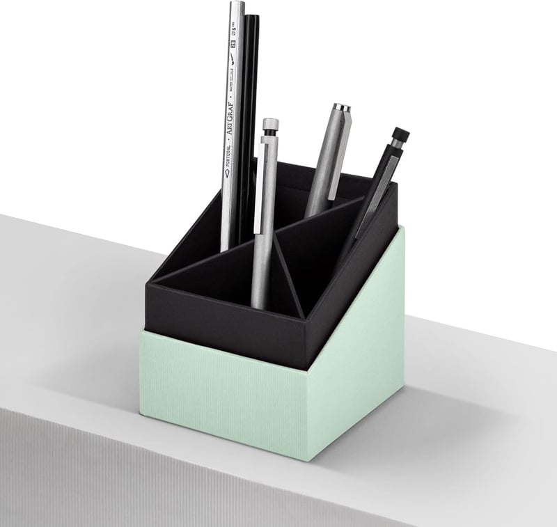 Rössler S.O.H.O. Ceruza- és tolltar 86x86x100mm menta zöld - Mint