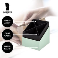 Rössler S.O.H.O. Ceruza- és tolltar 86x86x100mm menta zöld - Mint 3