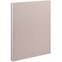 Rössler SOHO A4 linajkový zápisník s tvrdou väzbou bez špirály, bullet journal, pudovoružový, skicár na denné plánovanie, 1 ks 2