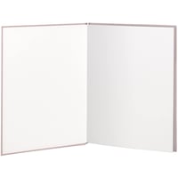 Rössler SOHO A4 linajkový zápisník s tvrdou väzbou bez špirály, bullet journal, pudovoružový, skicár na denné plánovanie, 1 ks 3