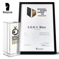 Rössler SOHO A4 linajkový zápisník s tvrdou väzbou bez špirály, bullet journal, pudovoružový, skicár na denné plánovanie, 1 ks 7