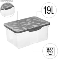 Rotho Box Ranger Tárolódoboz Szerveződoboz Praktikus Rendszerezés - 13 L 3