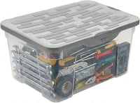 Rotho Box Ranger Tárolódoboz Szerveződoboz Praktikus Rendszerezés - 13 L 1