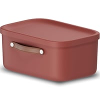 Rotho Maloja kutija za pohranu 12 L, crvena, 39,5 x 26,5 x 17,7 cm, plastična kutija za odlaganje za kućanstvo 1