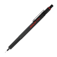 Mechanická ceruzka rOtring 600 – 0,5 mm HB – čierna – ergonomické celokovové telo 1
