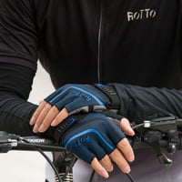 ROTTO Kerékpár Kesztyű MTB Félig Ujjas Gel és SBR Párnázással 2