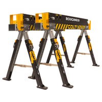 Roughneck COLT 600E potporni stalci (par) - Čelični stalak visoke nosivosti, nosivost 589 kg, noge podesive visine, protuklizni, 2 kom. 1