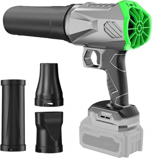Suflantă de frunze manuală cu acumulator 21V Rouzin Makita, fără perii, tip turbo, pentru praf, fără acumulator, mini