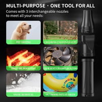 Suflantă de frunze manuală cu acumulator 21V Rouzin Makita, fără perii, tip turbo, pentru praf, fără acumulator, mini 7