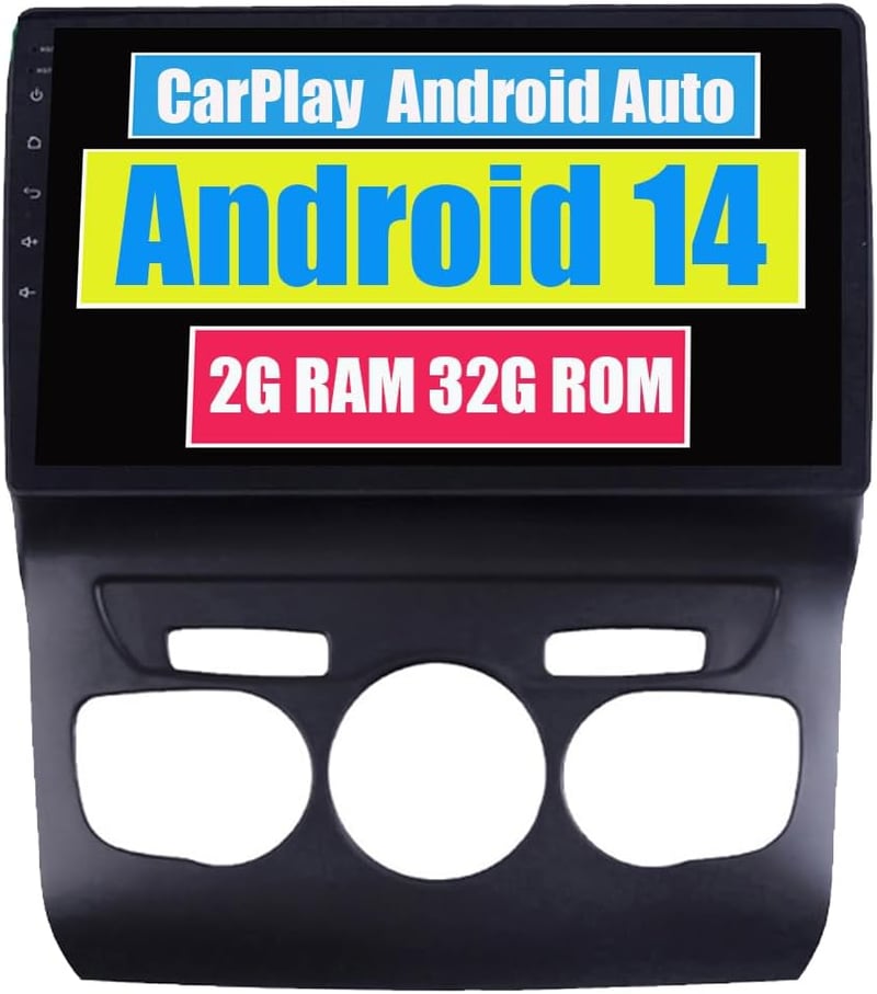Unitate multimedia auto RoverOne Android cu navigație GPS pentru Citroen C4 C4L 2010-2017, ecran tactil, Bluetooth, WiFi, USB, CarPlay