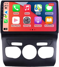 Unitate multimedia auto RoverOne Android cu navigație GPS pentru Citroen C4 C4L 2010-2017, ecran tactil, Bluetooth, WiFi, USB, CarPlay 2