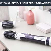 Rowenta CF9530 Forgó Meleg Levegős Hajkefe Volumen és Fény Hatás Ionos Technológia Lila 2 Kiegészítővel 5