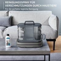 Prenosný čistič kobercov a odstraňovač škvŕn Rowenta Clean It Compact, sivý 8