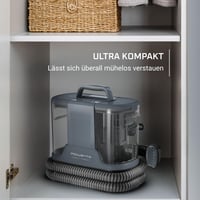 Prenosný čistič kobercov a odstraňovač škvŕn Rowenta Clean It Compact, sivý 4