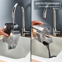 Prenosný čistič škvŕn na koberce Rowenta Clean It IN5020F0, 2,3 l nádrž, vymeniteľné čistiace hlavice, 750 W, zeleno-čierny 8