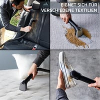 Prenosný čistič škvŕn na koberce Rowenta Clean It IN5020F0, 2,3 l nádrž, vymeniteľné čistiace hlavice, 750 W, zeleno-čierny 6