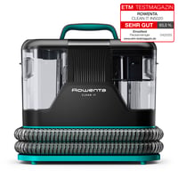 Prenosný čistič škvŕn na koberce Rowenta Clean It IN5020F0, 2,3 l nádrž, vymeniteľné čistiace hlavice, 750 W, zeleno-čierny 2