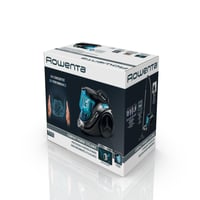 Bezsáčkový vysávač Rowenta Compact Power Cyclonic RO3731EA, 1,5 l – čierna/tyrkysová 9