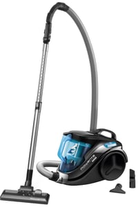 Bezsáčkový vysávač Rowenta Compact Power Cyclonic RO3731EA, 1,5 l – čierna/tyrkysová 1