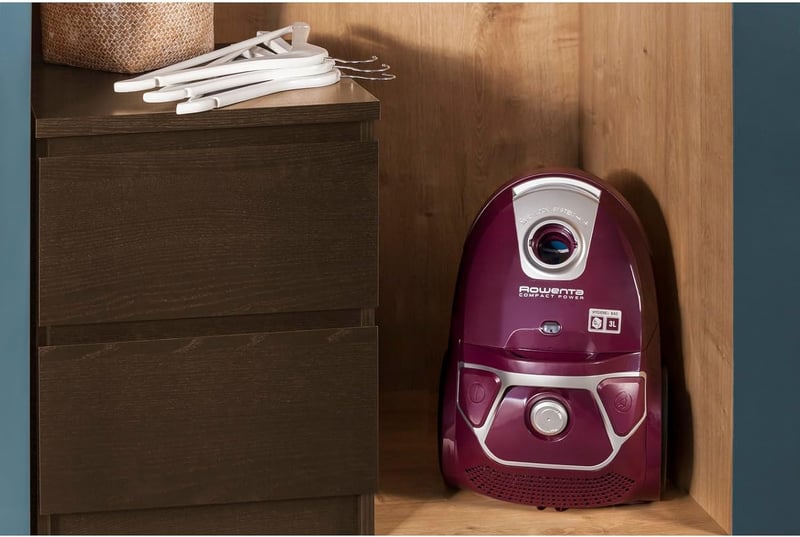 Rowenta Compact Power függőleges porszívó táskával, 3AAA