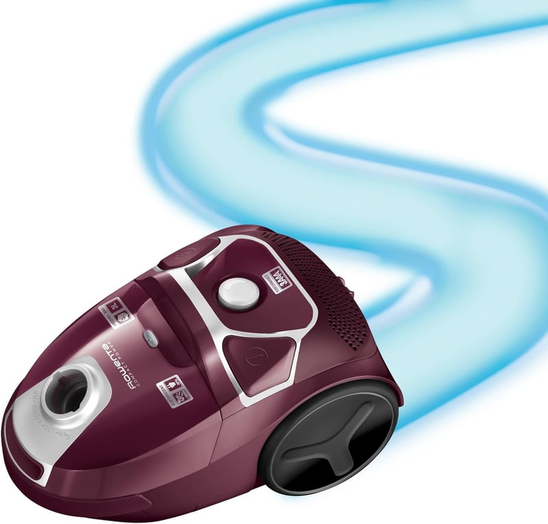 Rowenta Compact Power függőleges porszívó táskával, 3AAA